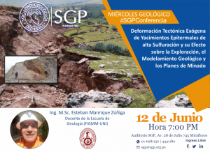 12 JUNIO | Miércoles Geológico