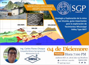 04 Diciembre | GEOLOGÍA Y EXPLORACIÓN DE LA MINA SAN VICENTE, GUIAS IMPORTANTES PARA LA EXPLORACIÓN DE YACIMIENTOS MISSISSIPPI VALLEY TYPE MVT