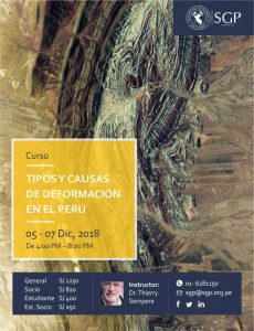 5-7 DICIEMBRE | Curso Tipos y Causas de Deformación en el Perú