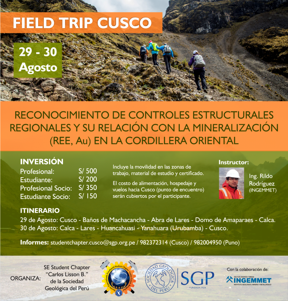 Field Trip Cusco SEE (29-30 Agosto)