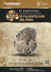 27-30 NOVIEMBRE | II Simposio Internacional de Paleontología del Perú